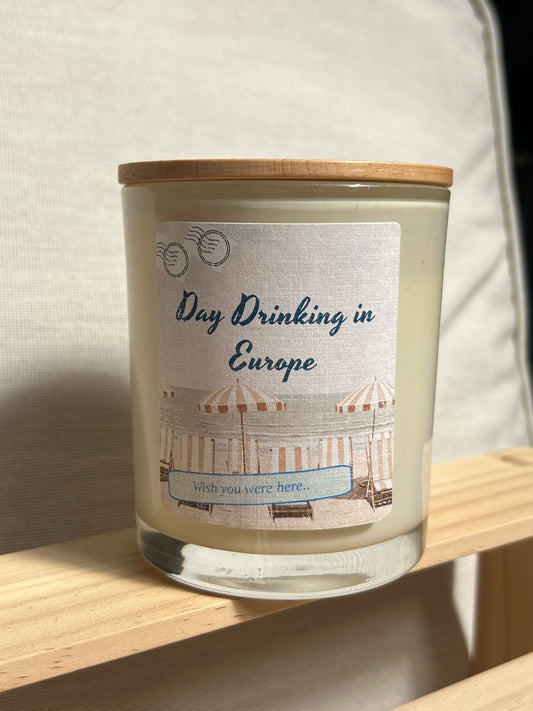 Day Drinking in Europe – Nectarine & Mint