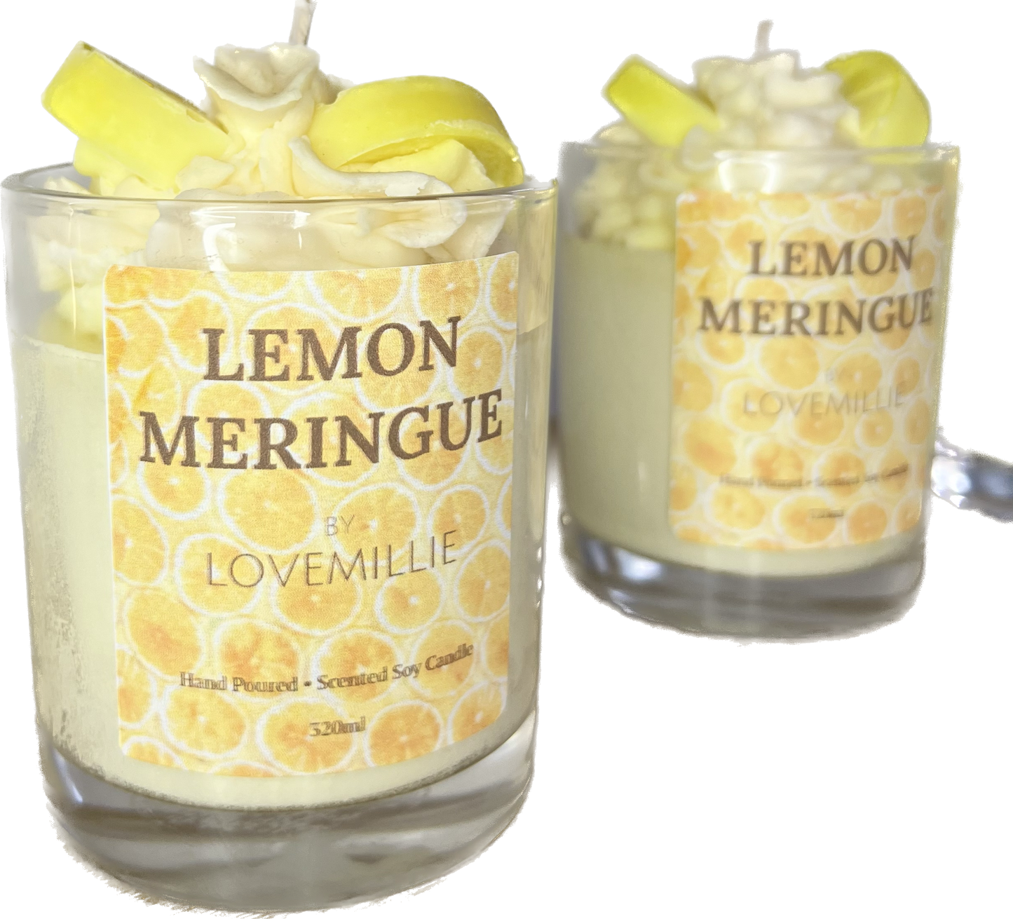 Lemon Meringue Candle